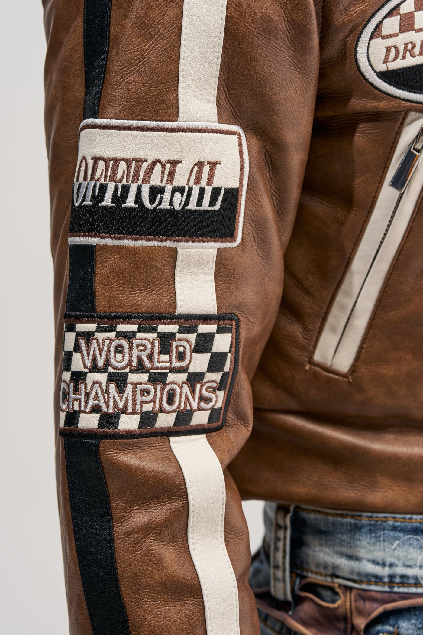 WISH ME LUCK EMBROIDERED MOTO