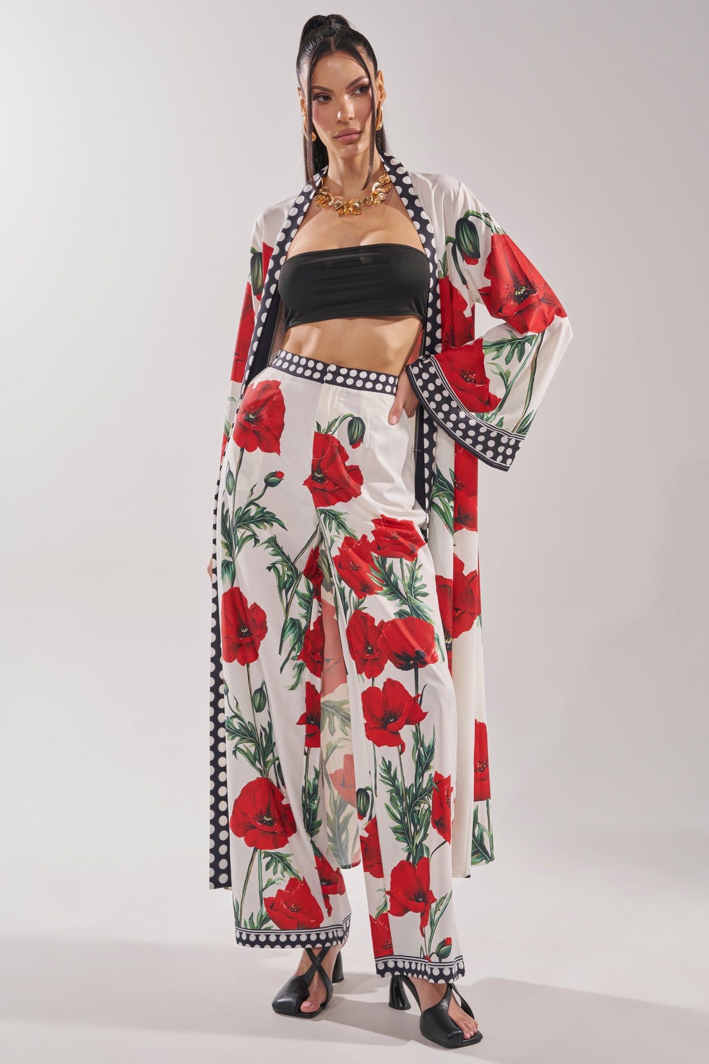 BELLADONNA CHIFFON DUSTER