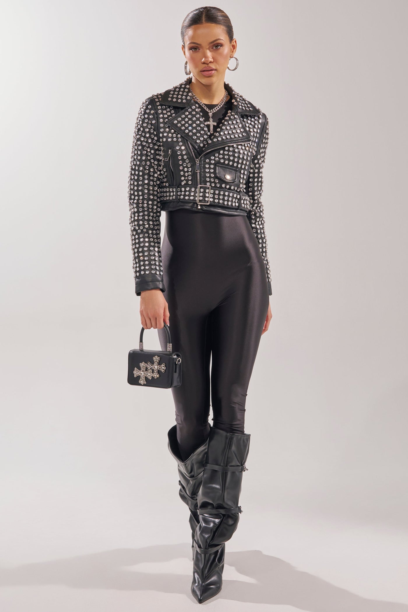 DEMI EMBELLISHED MOTO