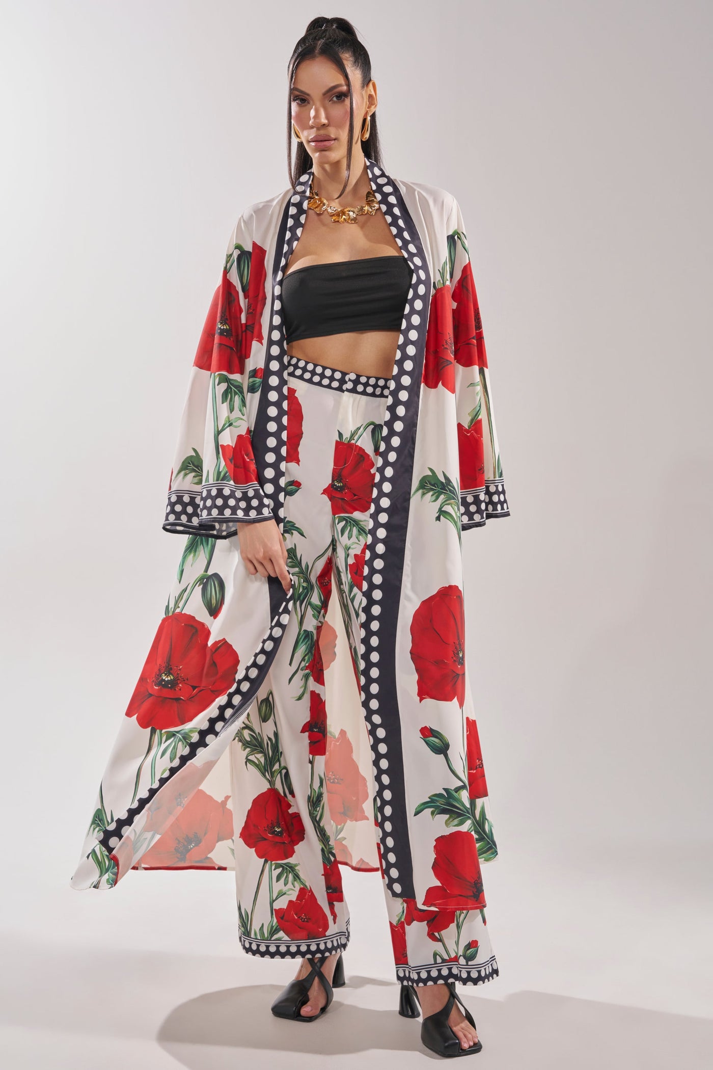 BELLADONNA CHIFFON DUSTER