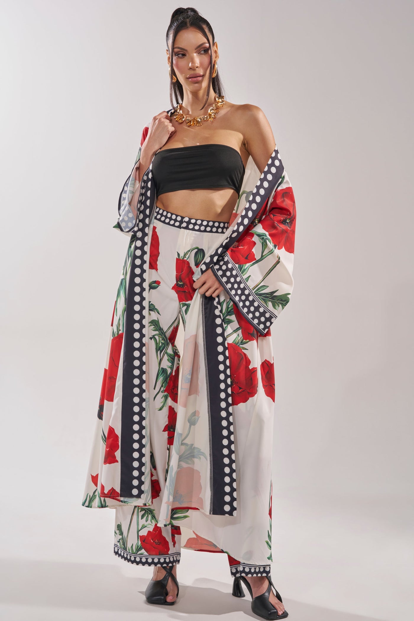 BELLADONNA CHIFFON DUSTER